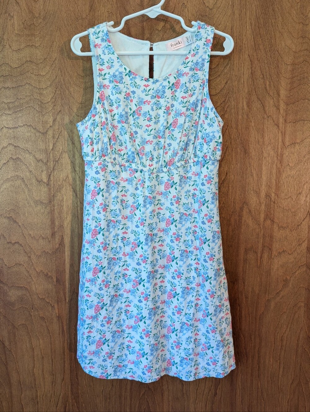Franki By Francesca's Ditsy Floral Sleeveless Sundress